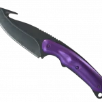 ★ StatTrak™ Gut Knife | Ultraviolet (Minimal Wear)