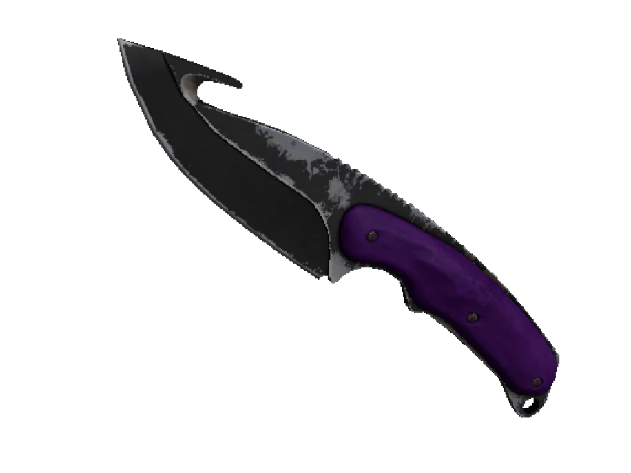 ★ StatTrak™ Gut Knife | Ultraviolet (Well-Worn) - Image 1