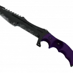★ StatTrak™ Huntsman Knife | Ultraviolet (Field-Tested)