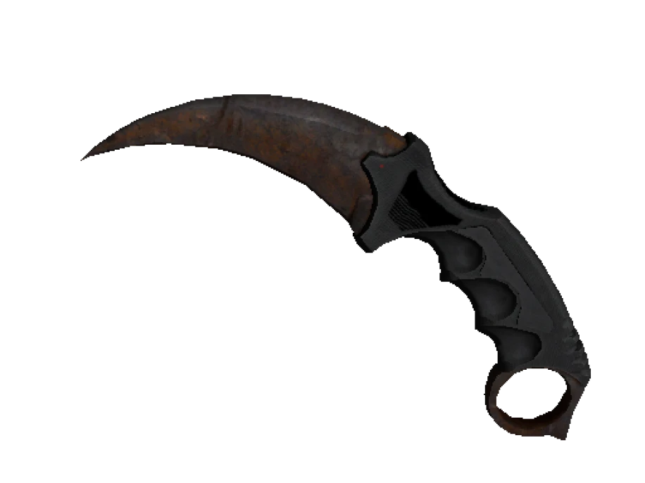 ★ StatTrak™ Karambit | Rust Coat (Battle-Scarred) - Image 1
