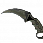 ★ StatTrak™ Karambit | Safari Mesh (Battle-Scarred)