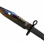 ★ StatTrak™ M9 Bayonet | Case Hardened (Well-Worn)