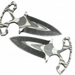 ★ StatTrak™ Shadow Daggers | Black Laminate (Minimal Wear)