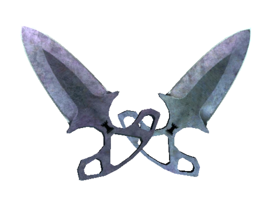 ★ StatTrak™ Shadow Daggers | Blue Steel (Battle-Scarred) - Image 1