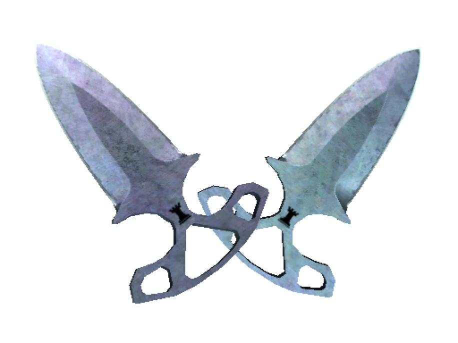 ★ StatTrak™ Shadow Daggers | Blue Steel (Well-Worn) - Image 1