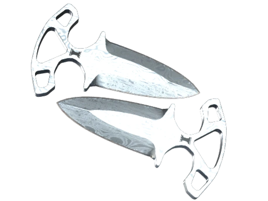 ★ StatTrak™ Shadow Daggers | Damascus Steel (Minimal Wear) - Image 1
