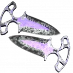 ★ StatTrak™ Shadow Daggers | Freehand (Battle-Scarred)