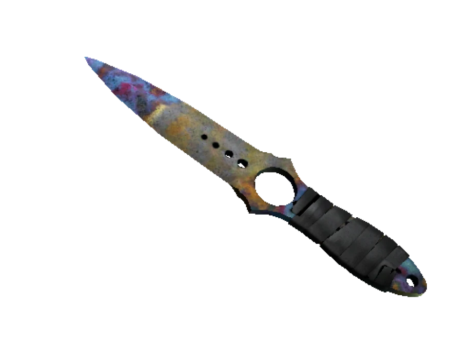 ★ StatTrak™ Skeleton Knife | Case Hardened (Battle-Scarred) - Image 1