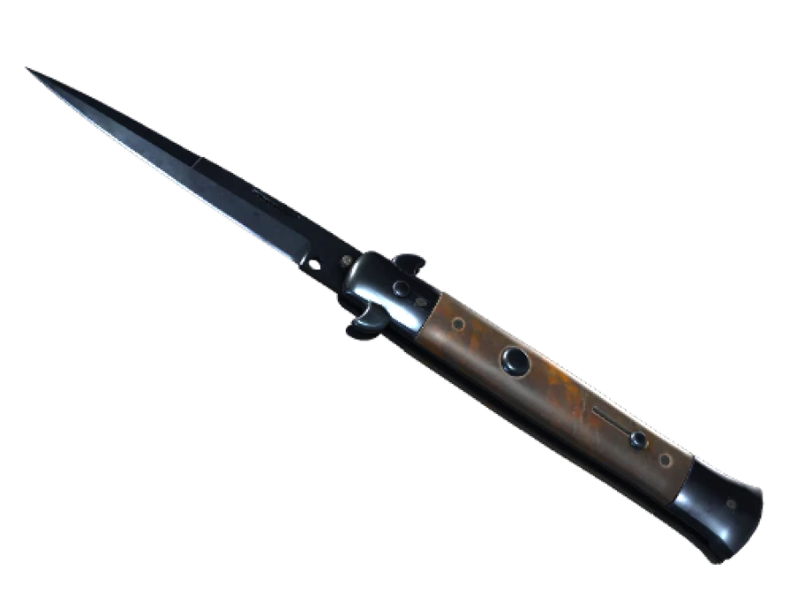 ★ StatTrak™ Stiletto Knife | Blue Steel (Field-Tested) - Image 1