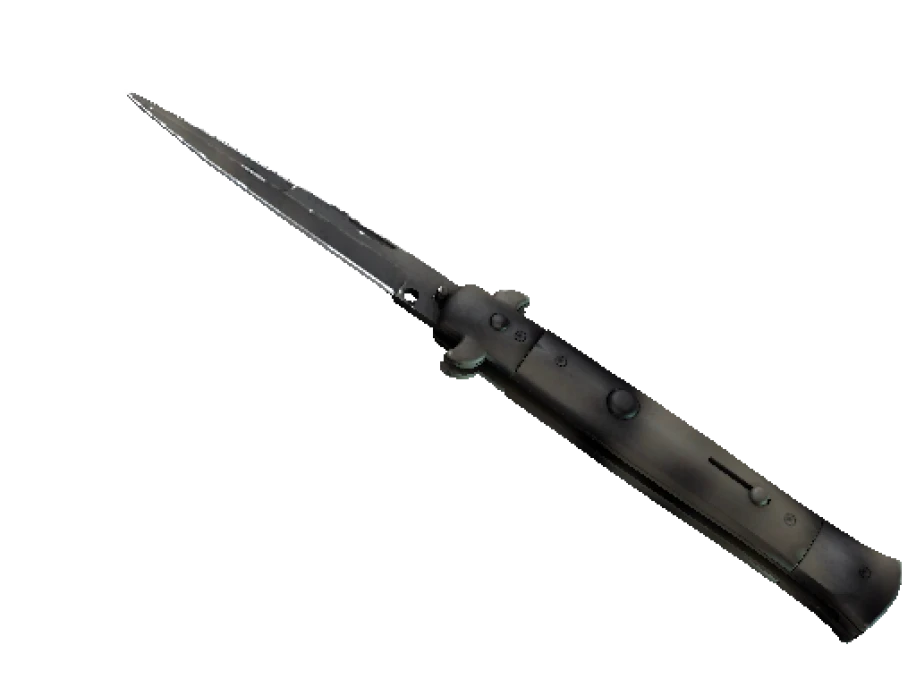 ★ StatTrak™ Stiletto Knife | Scorched (Well-Worn) - Image 1