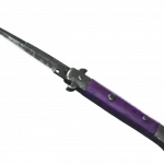★ StatTrak™ Stiletto Knife | Ultraviolet (Battle-Scarred)