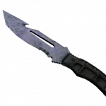 ★ StatTrak™ Survival Knife | Blue Steel (Field-Tested)