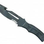 ★ StatTrak™ Survival Knife | Night Stripe (Battle-Scarred)