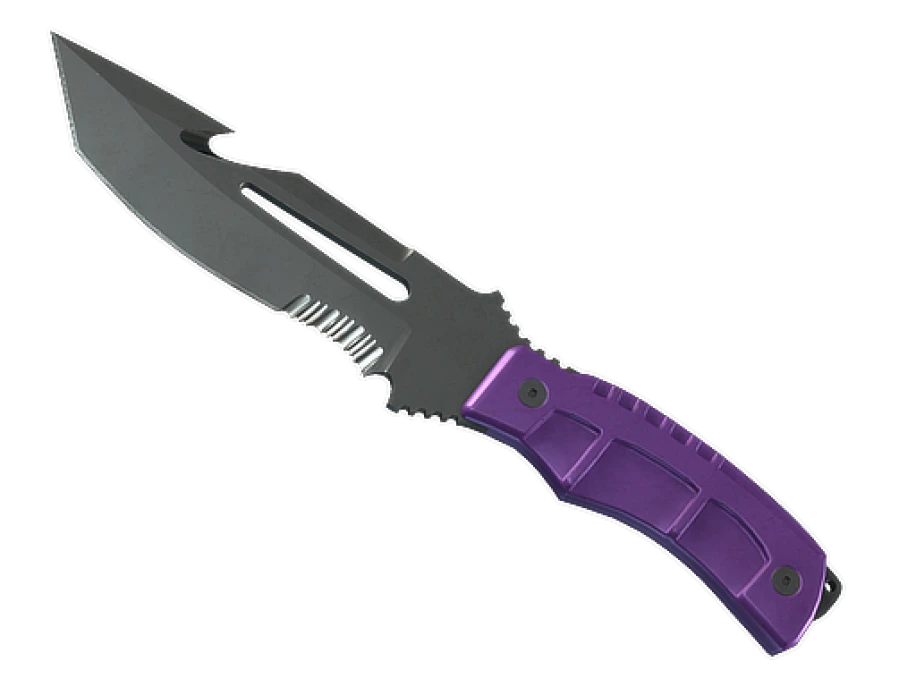 ★ StatTrak™ Survival Knife | Ultraviolet (Field-Tested) - Image 1