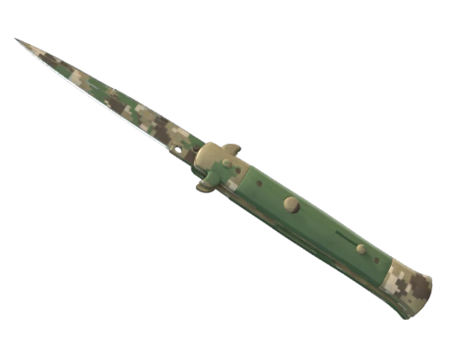 ★ Stiletto Knife | Forest DDPAT (Field-Tested) - Image 1