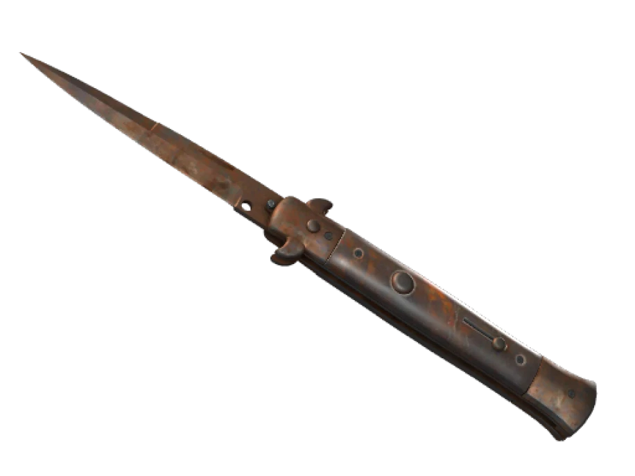 ★ Stiletto Knife | Rust Coat (Battle-Scarred) - Image 1