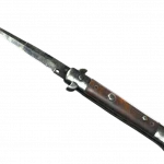 ★ Stiletto Knife | Stained (Battle-Scarred)