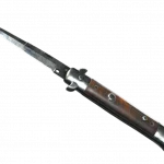 ★ Stiletto Knife | Stained (Well-Worn)