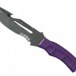 ★ Survival Knife | Ultraviolet (Battle-Scarred)