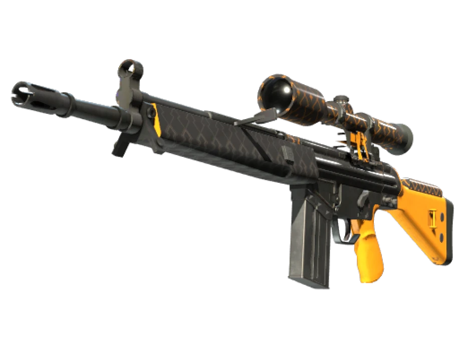 G3SG1 | Orange Kimono (Minimal Wear) - Image 1