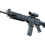 Souvenir SG 553 | Waves Perforated (Well-Worn)