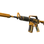 StatTrak™ M4A1-S | Golden Coil (Well-Worn)