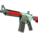 StatTrak™ M4A4 | Bullet Rain (Minimal Wear)