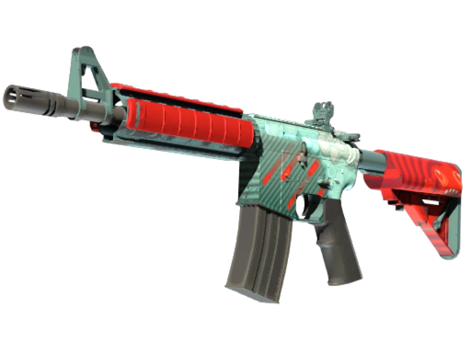StatTrak™ M4A4 | Bullet Rain (Minimal Wear) - Image 1