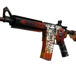 StatTrak™ M4A4 | Hellfire (Factory New)