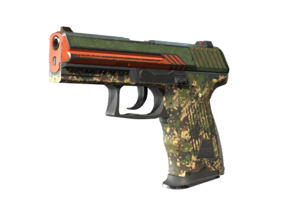 StatTrak™ P2000 | Woodsman (Well-Worn) - Image 1