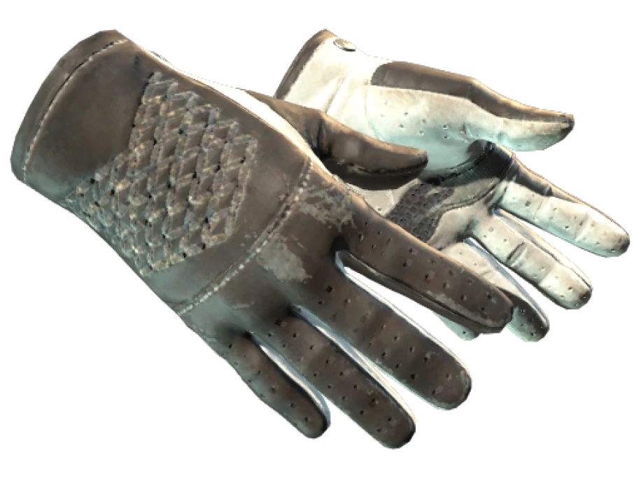 ★ Driver Gloves | Black Tie (Well-Worn) - Image 1