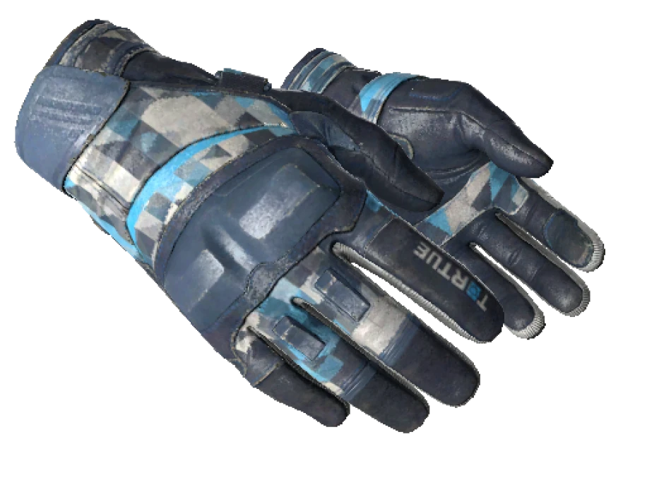 ★ Moto Gloves | Cool Mint (Well-Worn) - Image 1