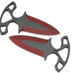 ★ Shadow Daggers | Crimson Web (Minimal Wear)