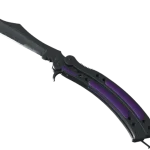 ★ StatTrak™ Butterfly Knife | Ultraviolet (Field-Tested)