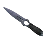 ★ StatTrak™ Skeleton Knife | Blue Steel (Well-Worn)