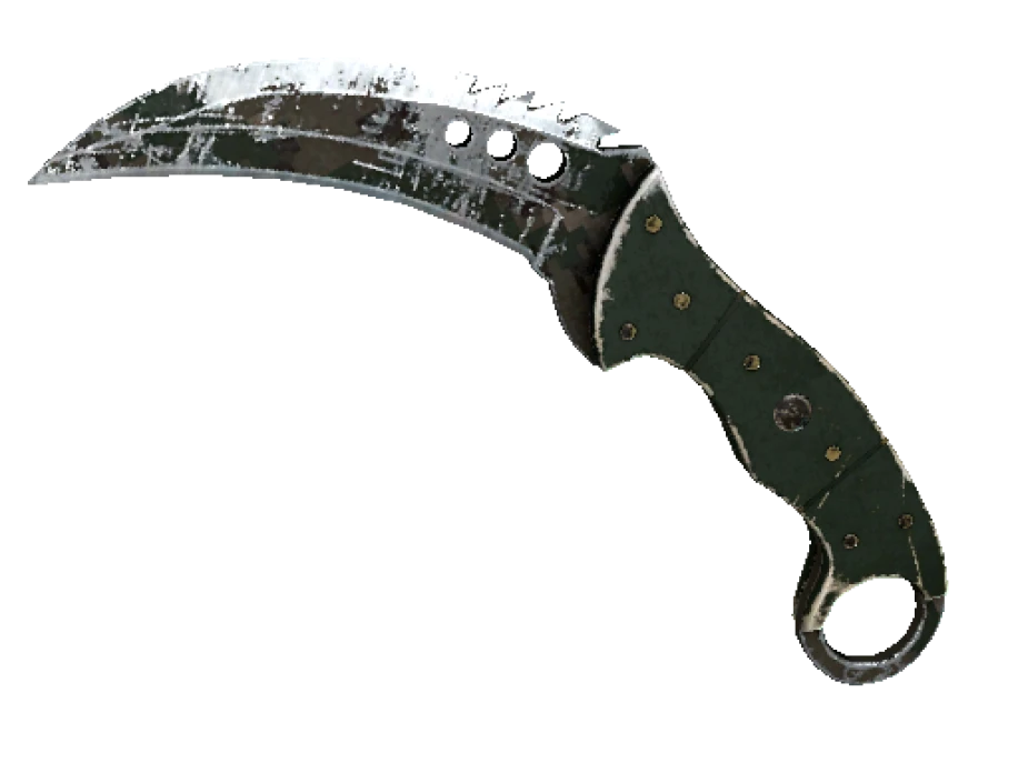 ★ StatTrak™ Talon Knife | Forest DDPAT (Battle-Scarred) - Image 1
