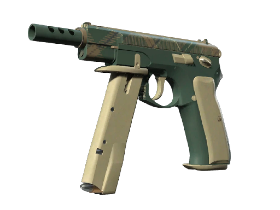 CZ75-Auto | Green Plaid (Factory New) - Image 1