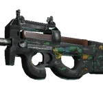 P90 | Emerald Dragon (Battle-Scarred)