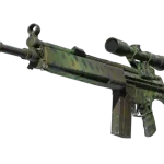 Souvenir G3SG1 | Jungle Dashed (Well-Worn)