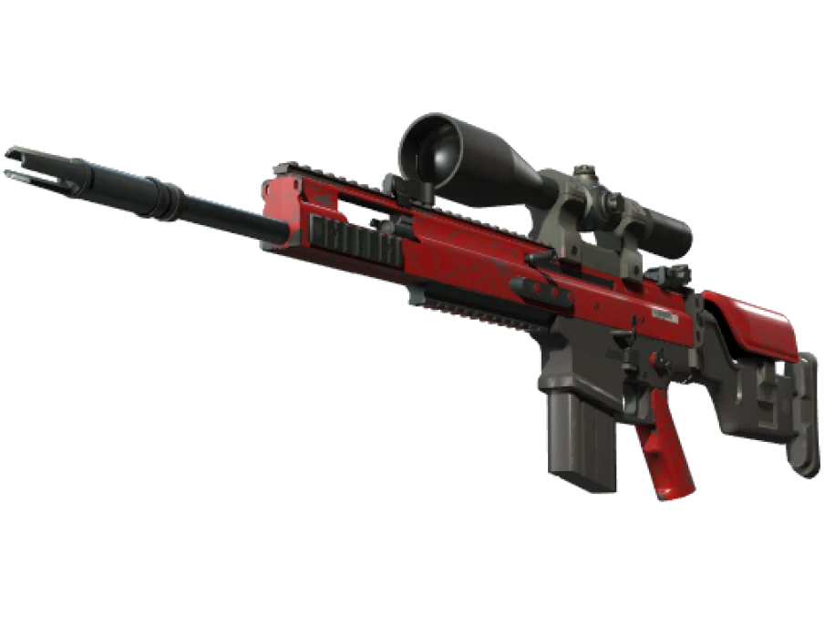 StatTrak™ SCAR-20 | Crimson Web (Factory New) - Image 1