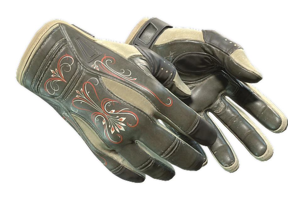 ★ Sport Gloves | Creme Pinstripe (Well-Worn) - Image 1