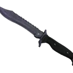 ★ StatTrak™ Bowie Knife | Blue Steel (Battle-Scarred)