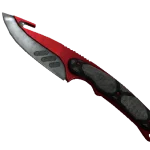 ★ StatTrak™ Gut Knife | Autotronic (Well-Worn)