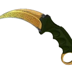 ★ StatTrak™ Karambit | Lore (Well-Worn)