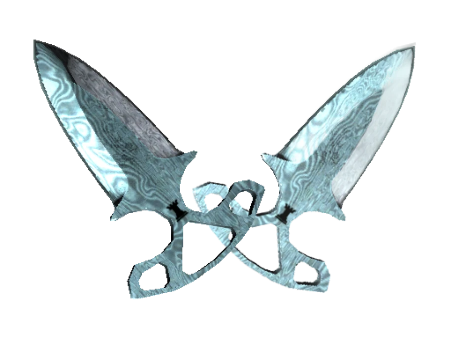 ★ StatTrak™ Shadow Daggers | Damascus Steel (Field-Tested) - Image 1