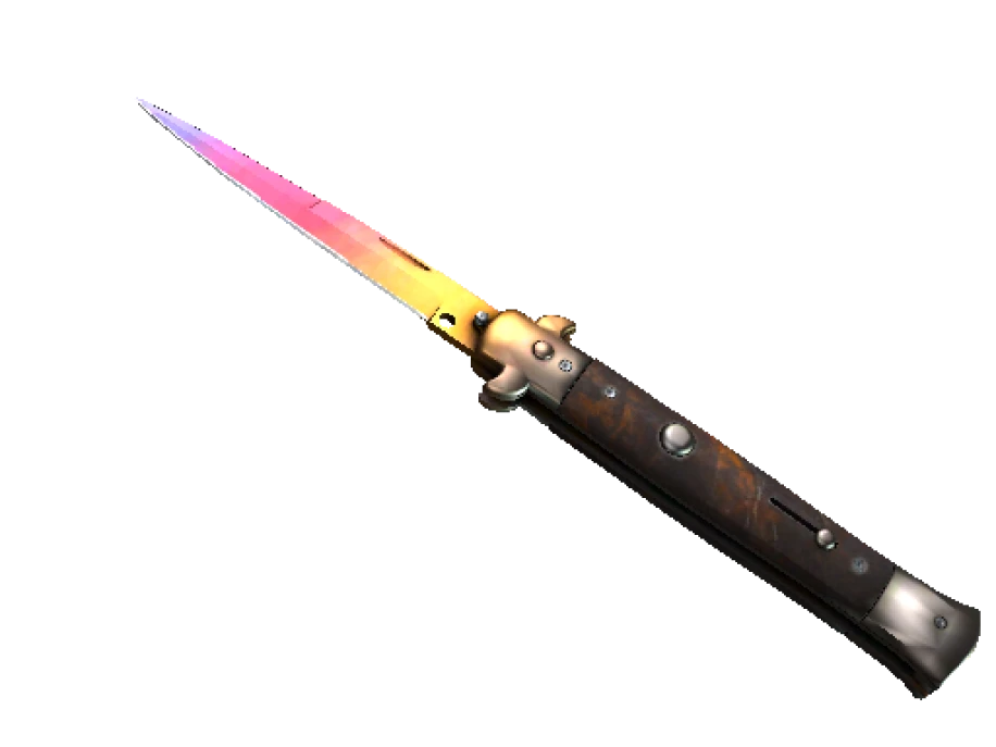 ★ StatTrak™ Stiletto Knife | Fade (Minimal Wear) - Image 1