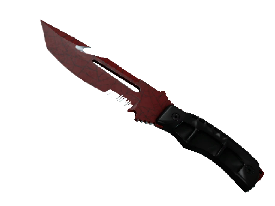 ★ StatTrak™ Survival Knife | Crimson Web (Field-Tested) - Image 1