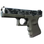 Glock-18 | Steel Disruption (Minimal Wear)
