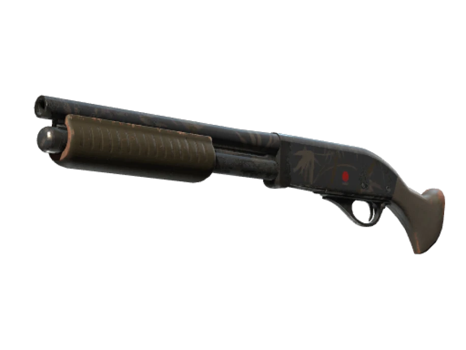 Sawed-Off | Bamboo Shadow (Well-Worn) - Image 1