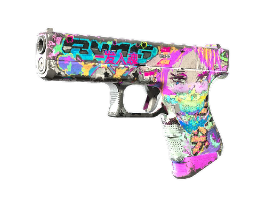 StatTrak™ Glock-18 | Fully Tuned (Battle-Scarred) - Image 1
